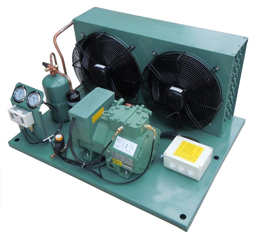 R22 3PH Cool Room Refrigeration Unit 4FES5Y 5 HP Condensing Unit