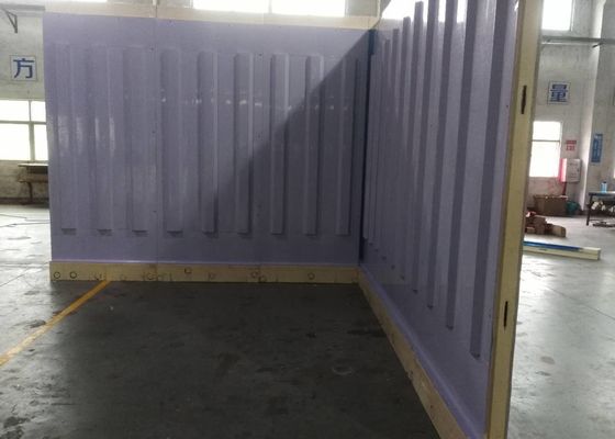 มุมขวา 380V 220V ห้องเย็นและแช่แข็ง 2.8 * 3.0 * 2.6M Walk In Freezer Room