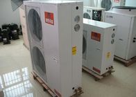 อุณหภูมิปานกลาง R407c Condensing Unit 15HP Boxing Air Cooled Refrigeration Unit